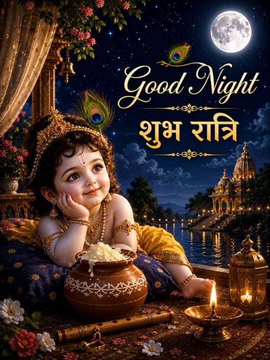 Bal Gopal Good Night Images