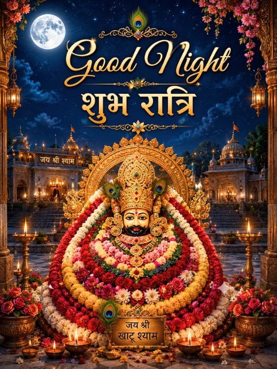 Khatu Shyam Good Night Images