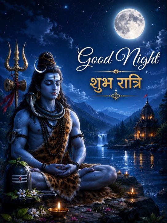 Shiva Good Night Images