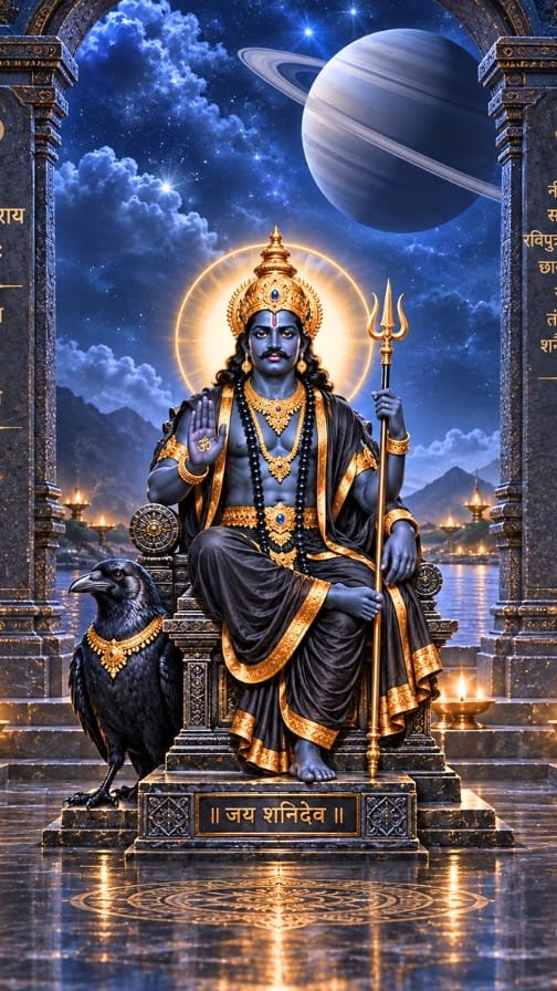 Shani Dev Ji Night Images
