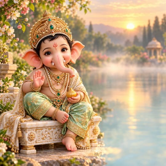 Bal Ganesh Images