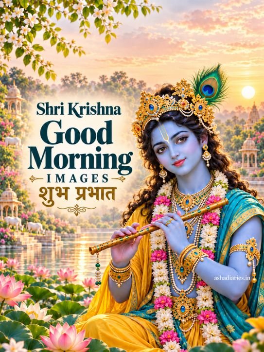 Jai Shri Krishna Good Morning Images - Asha Diaries